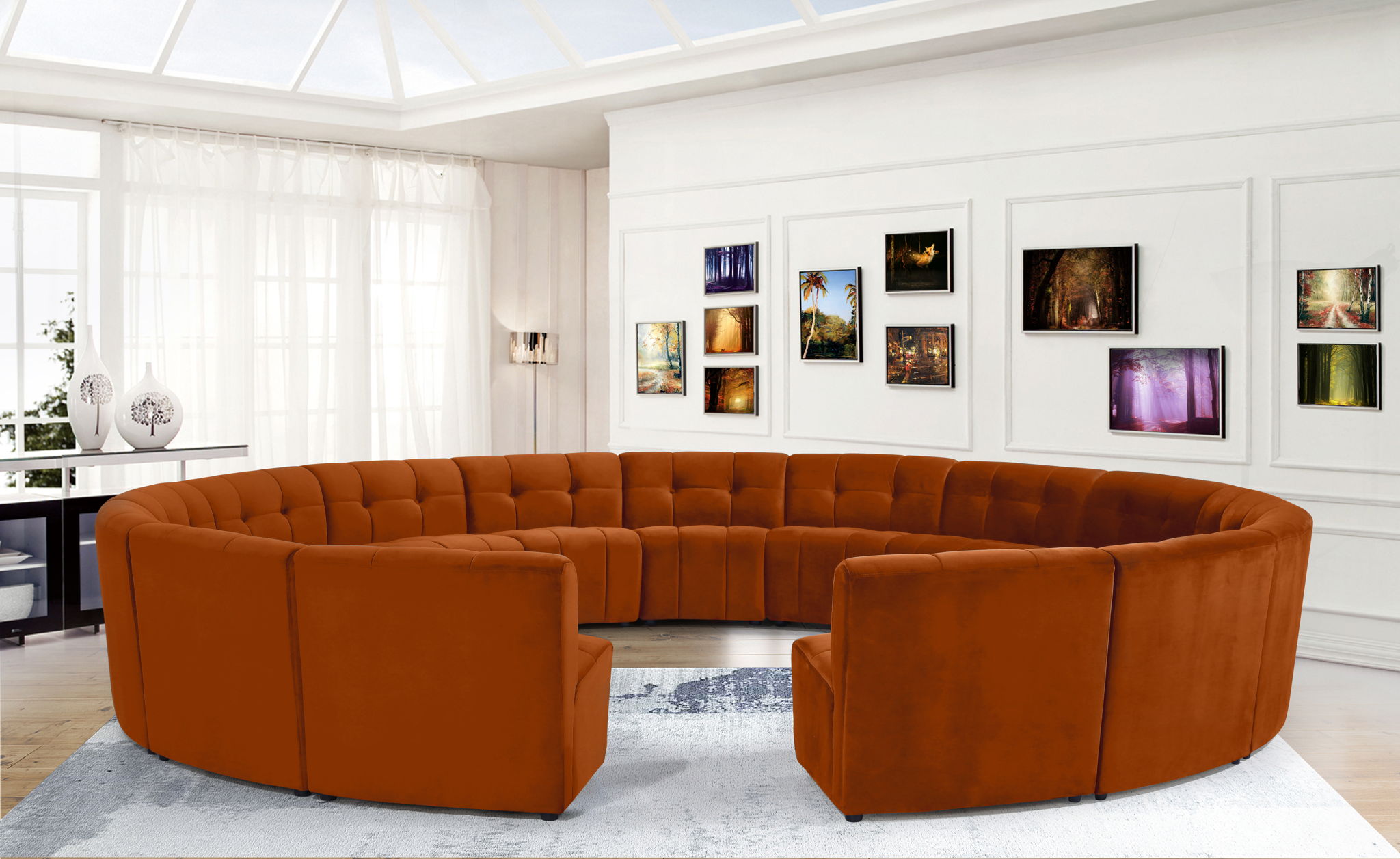 Limitless - 15 Pc. Modular Sectional - Urban Living Furniture (Los Angeles, CA)