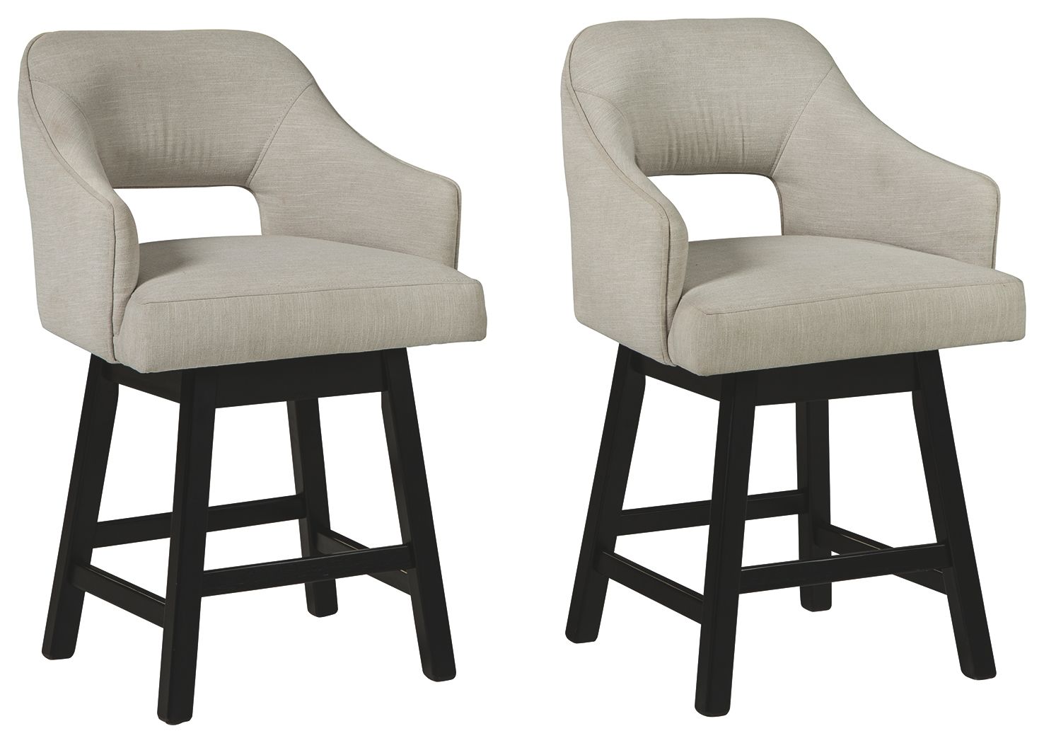 Tallenger - Upholstered Swivel Barstool (Set of 2) - Urban Living Furniture (Los Angeles, CA)
