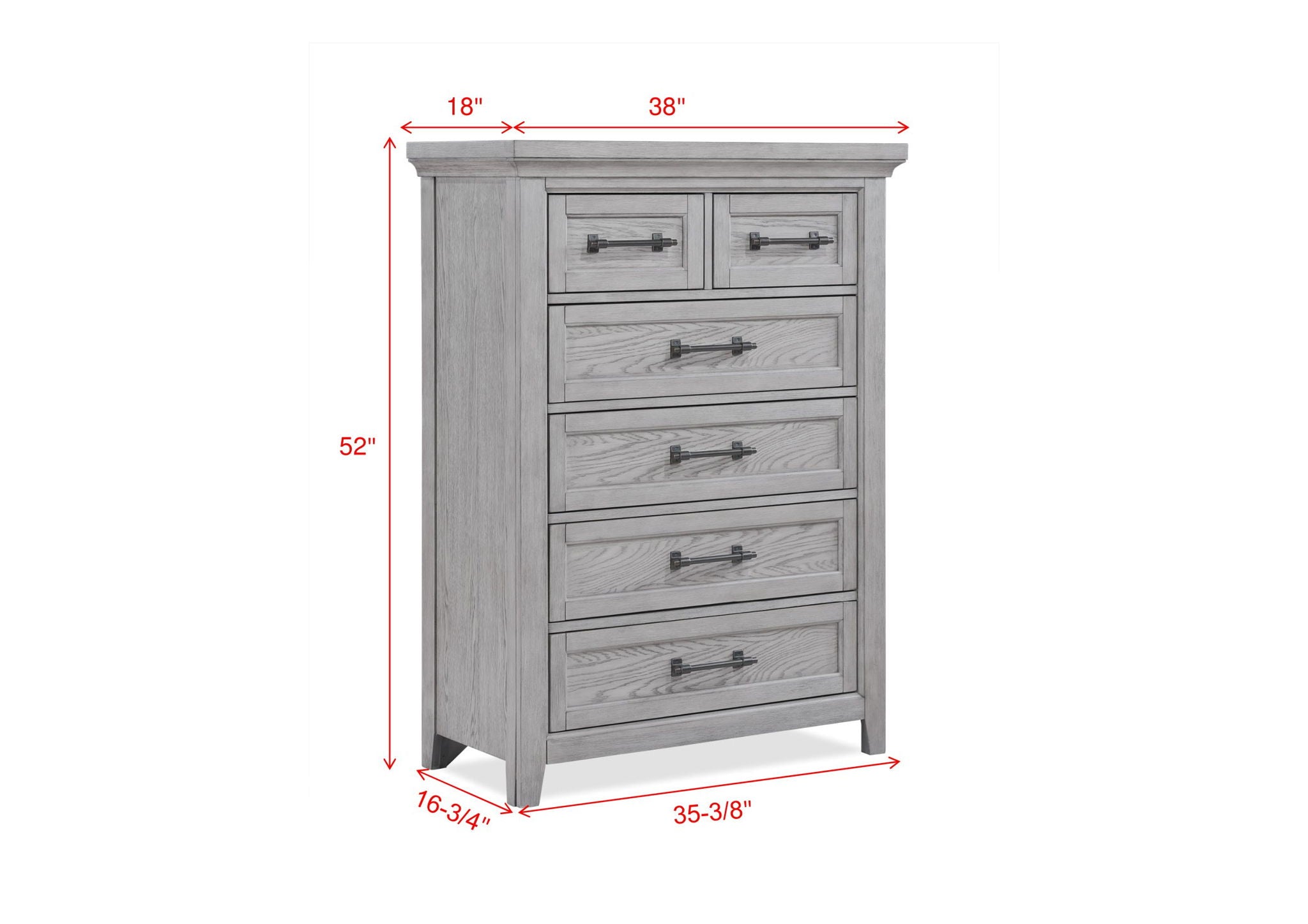 Beckett - Chest - Greige - Urban Living Furniture (Los Angeles, CA)