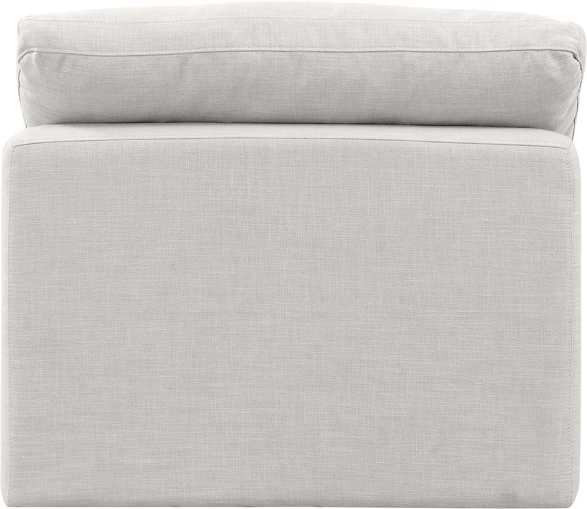 Indulge - Linen Armless Chair - Urban Living Furniture (Los Angeles, CA)