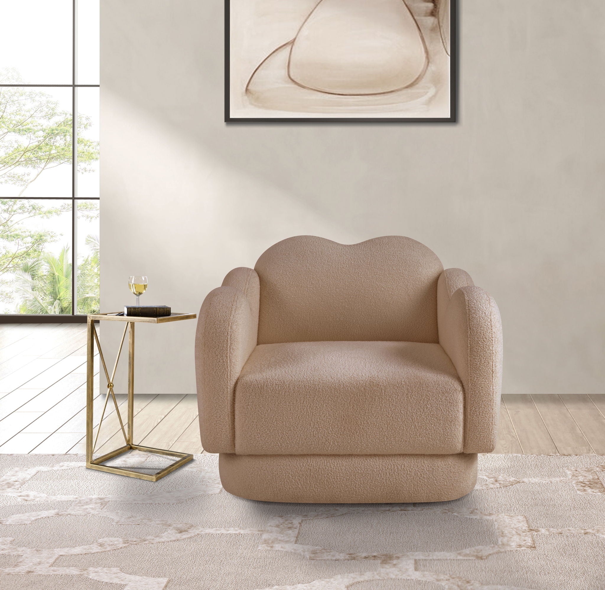 Bloom - Teddy Fabric Chair - Urban Living Furniture (Los Angeles, CA)