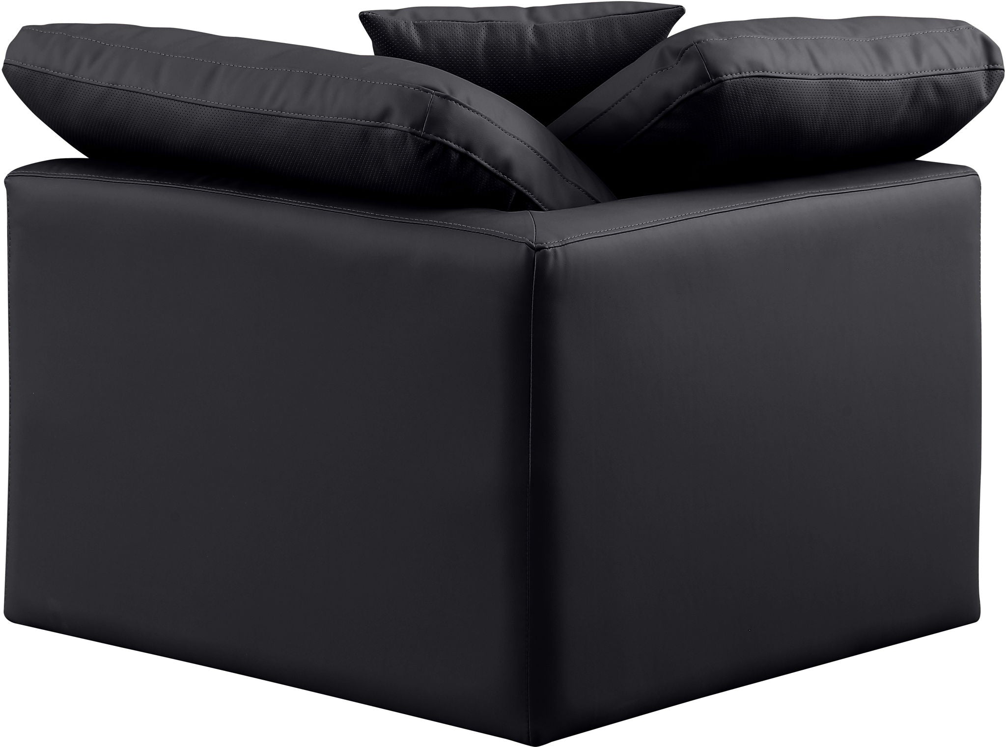 Indulge - Faux Leather Corner Chair - Urban Living Furniture (Los Angeles, CA)
