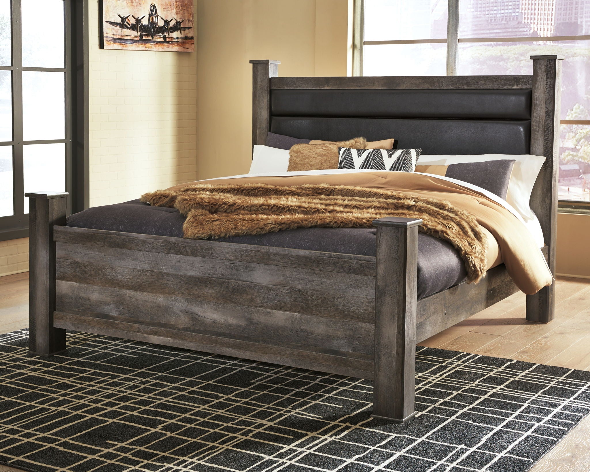 Wynnlow - Poster Bed - Urban Living Furniture (Los Angeles, CA)