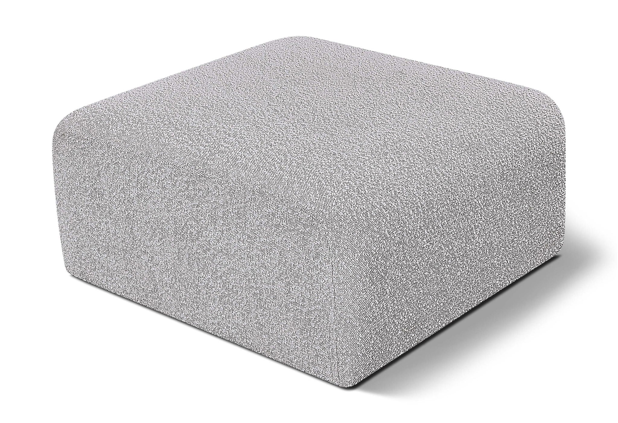 Arc - Boucle Fabric Ottoman - Urban Living Furniture (Los Angeles, CA)