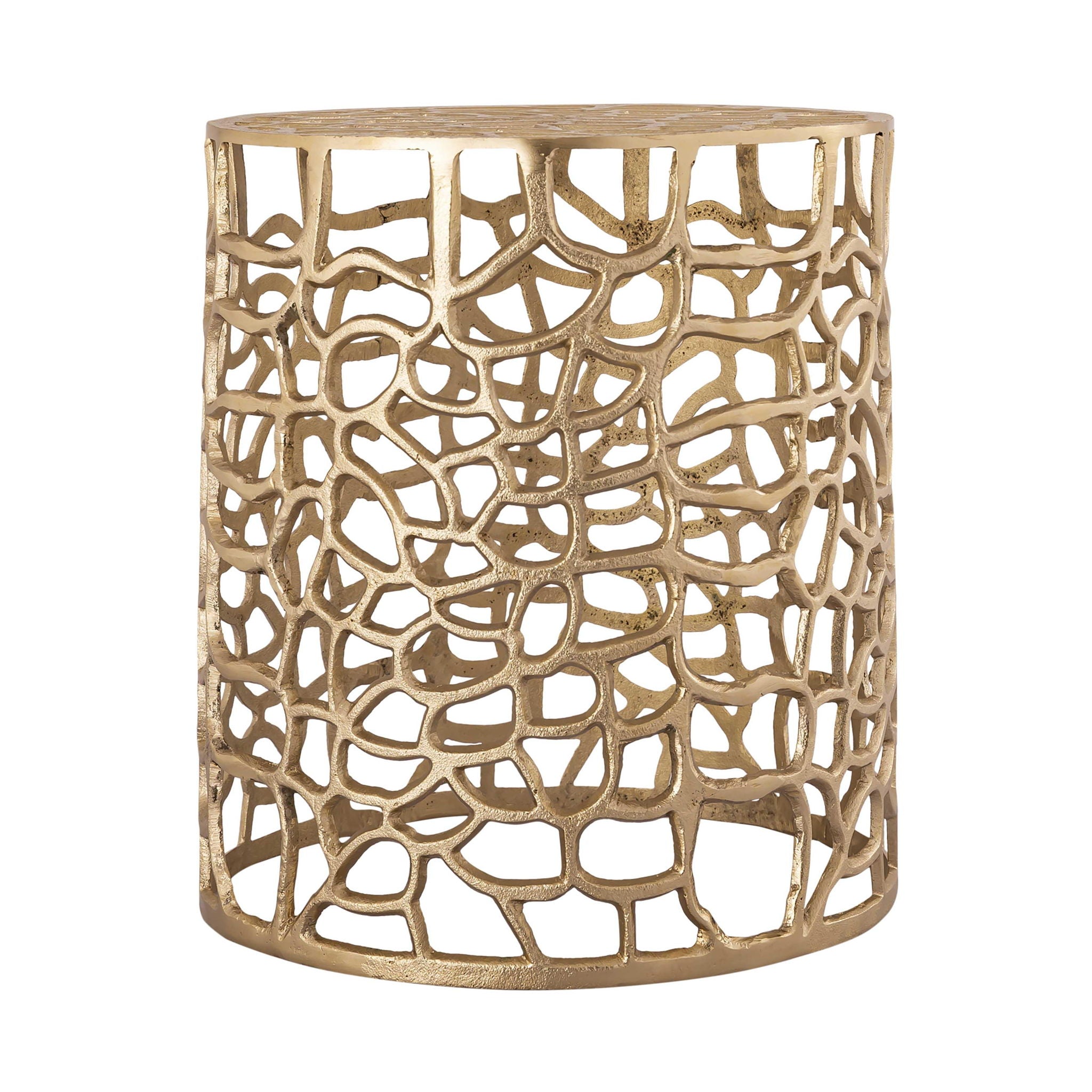 Sophia - Side Table - Gold - Urban Living Furniture (Los Angeles, CA)