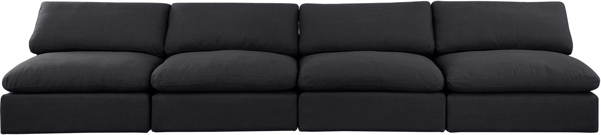 Comfy - Linen Modular Armless Sofa 4 Seats - Urban Living Furniture (Los Angeles, CA)