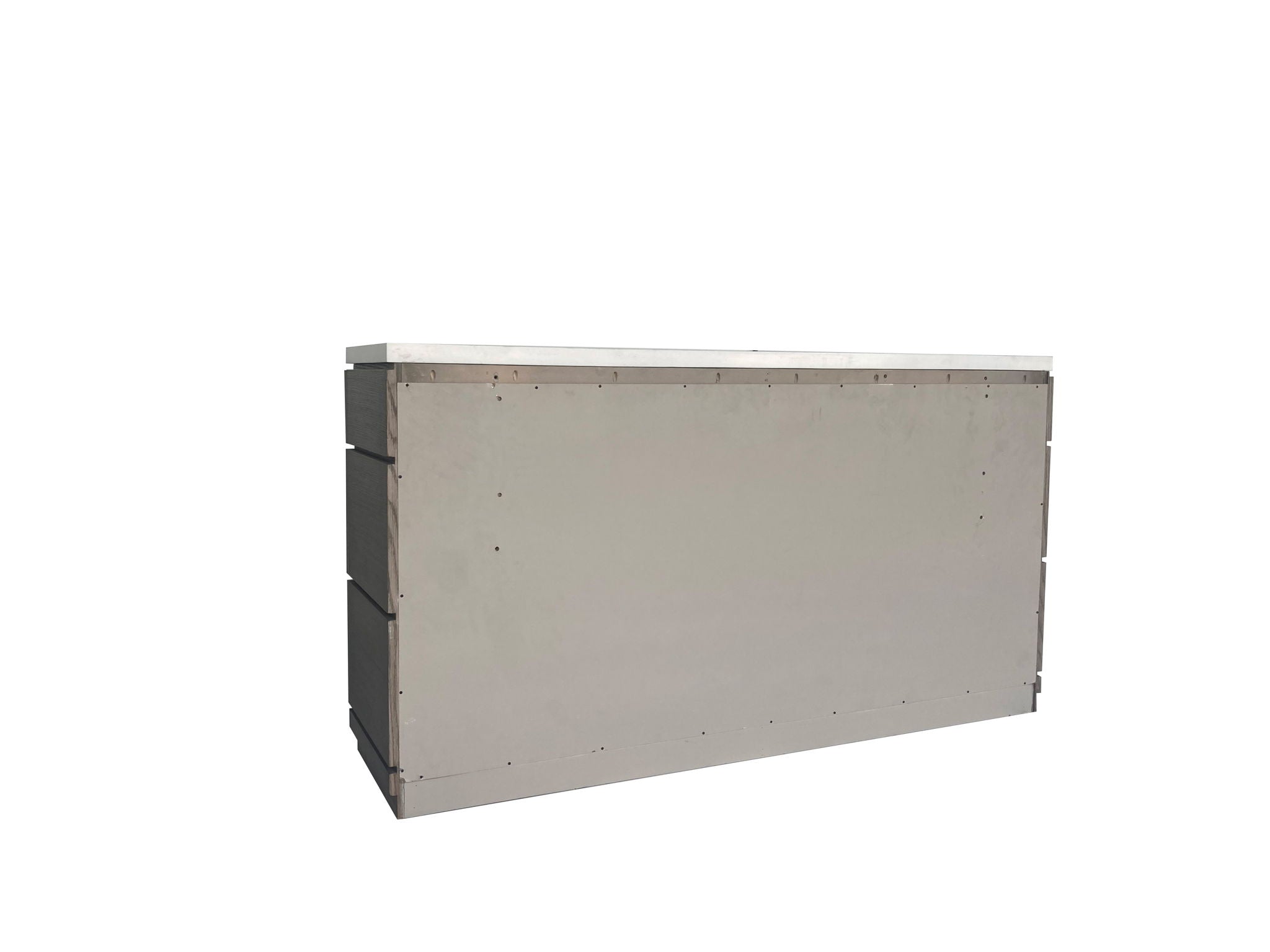 Pure Modern Bedroom - 6 Drawer Dresser And Mirror - Moonstone - Urban Living Furniture (Los Angeles, CA)