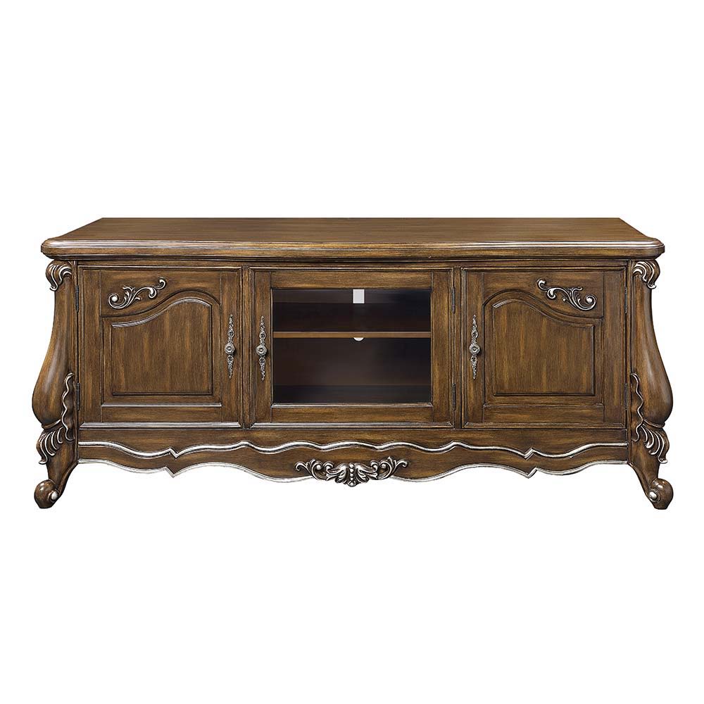 Latisha - TV Stand - Antique Oak Finish - Urban Living Furniture (Los Angeles, CA)