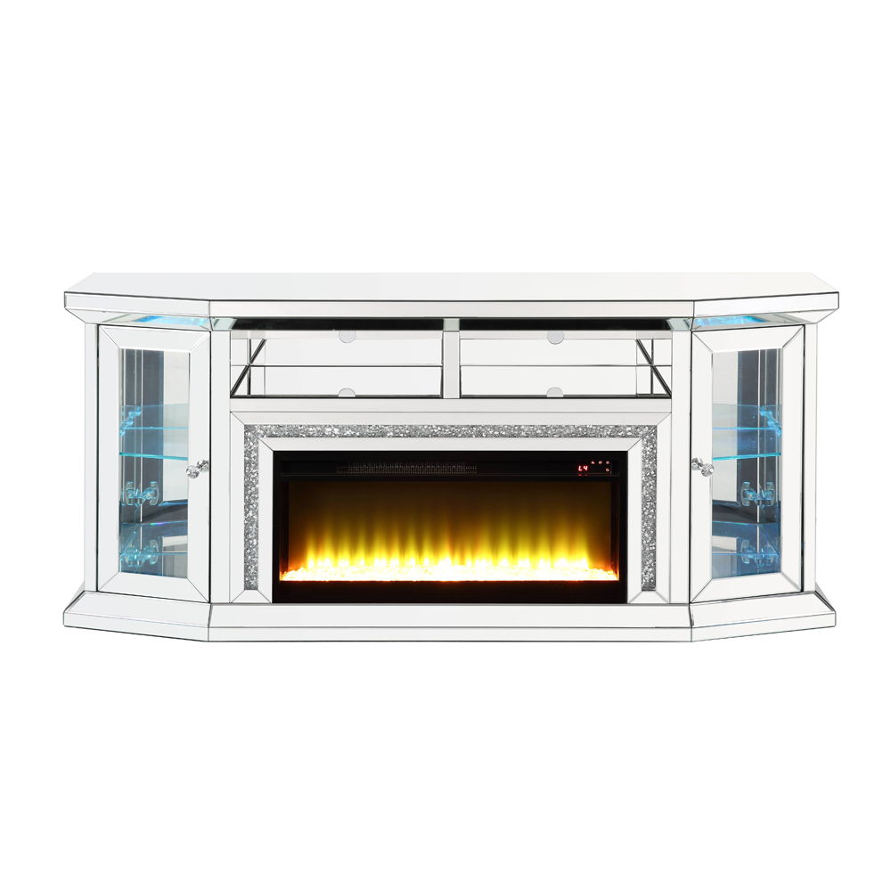 Noralie - TV Stand - Mirrored - 32" - Urban Living Furniture (Los Angeles, CA)