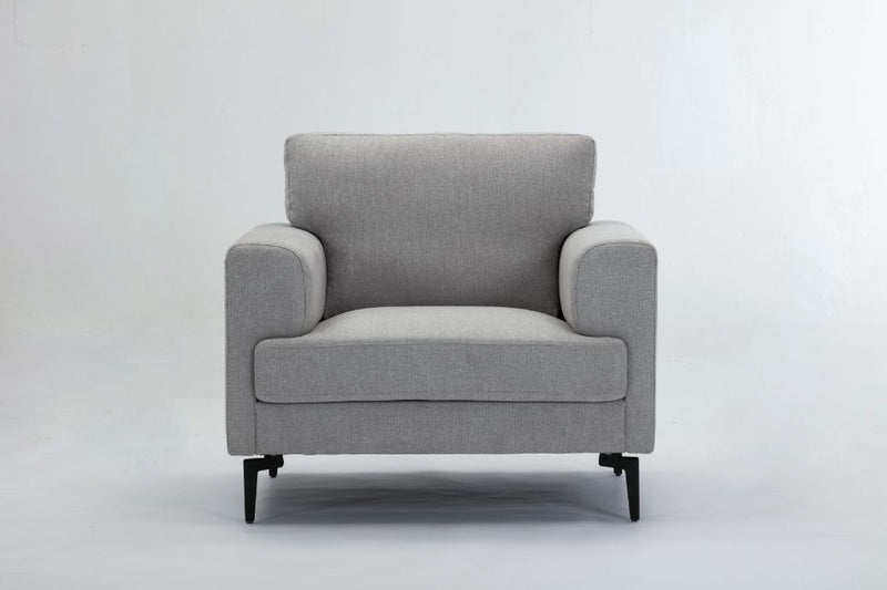 Kyrene - Chair - Light Gray Linen - Urban Living Furniture (Los Angeles, CA)