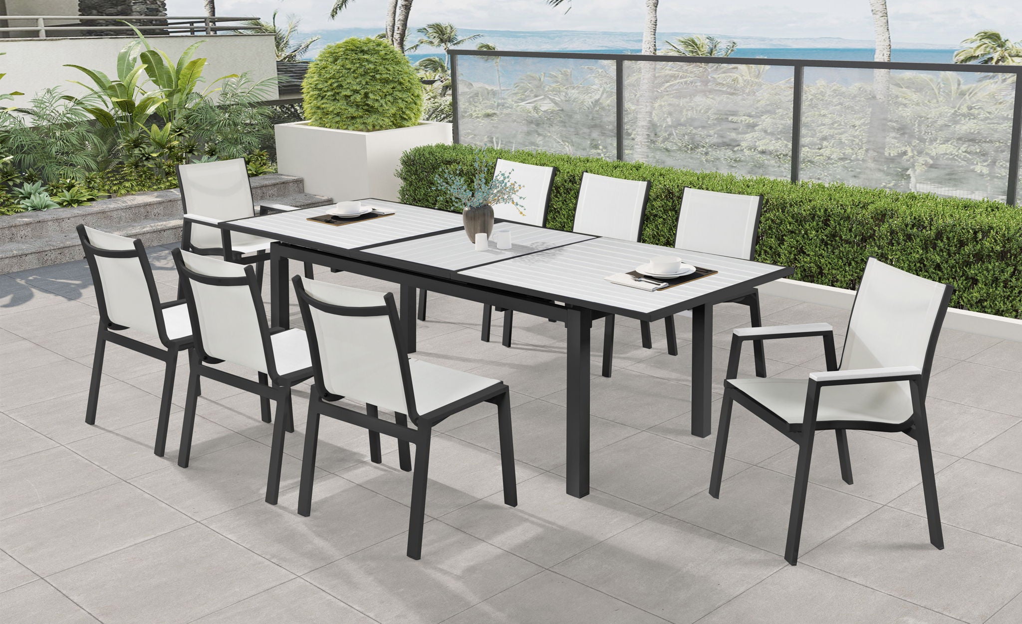Nizuc - Outdoor Patio Extendable Dining Table - Urban Living Furniture (Los Angeles, CA)