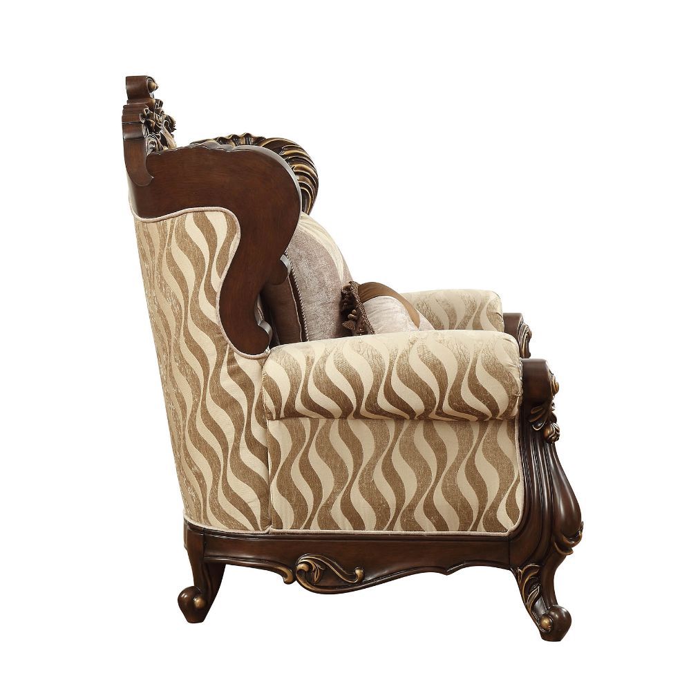 Shalisa - Chair - Fabric & Walnut - Urban Living Furniture (Los Angeles, CA)