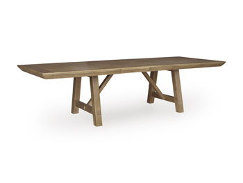 Ridgester - Rectangular Dining Room Extension Table - Light Brown - Urban Living Furniture (Los Angeles, CA)