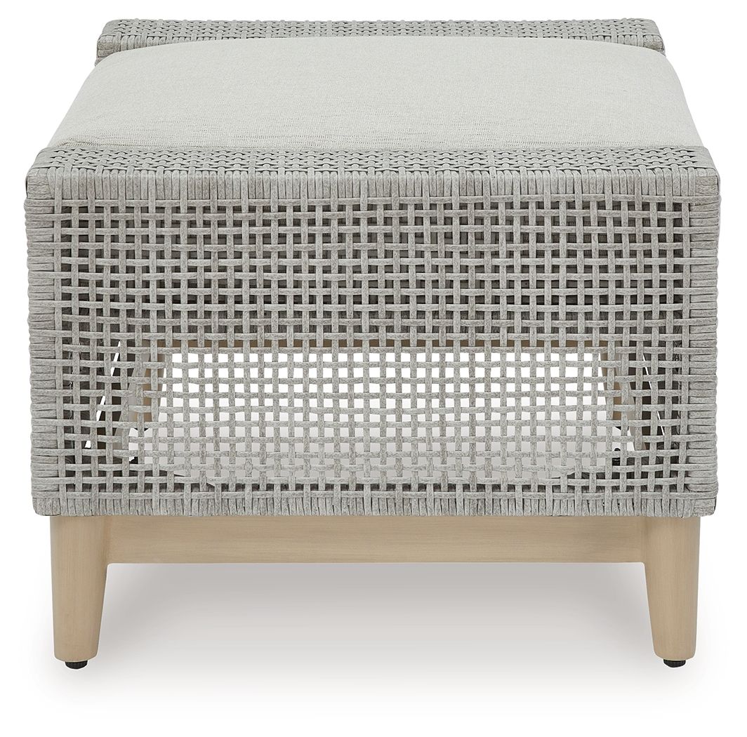 Seton Creek - Gray - Ottoman With Cushion - Urban Living Furniture (Los Angeles, CA)