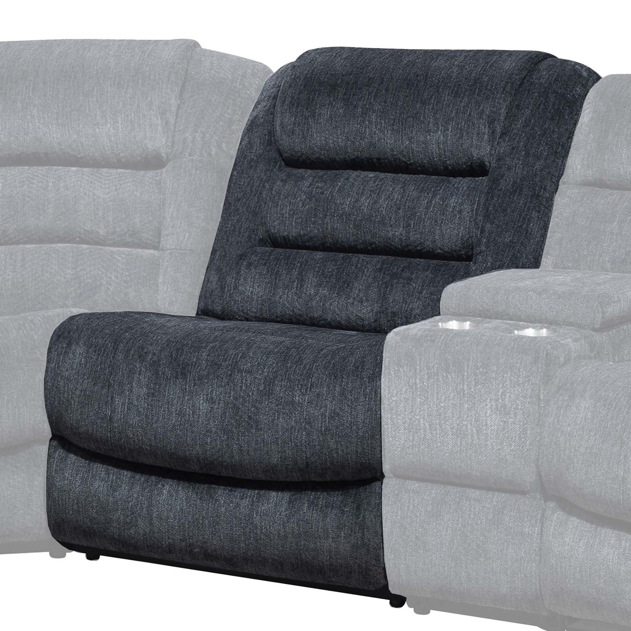 Bolton - Armless Recliner - Misty Storm - Urban Living Furniture (Los Angeles, CA)