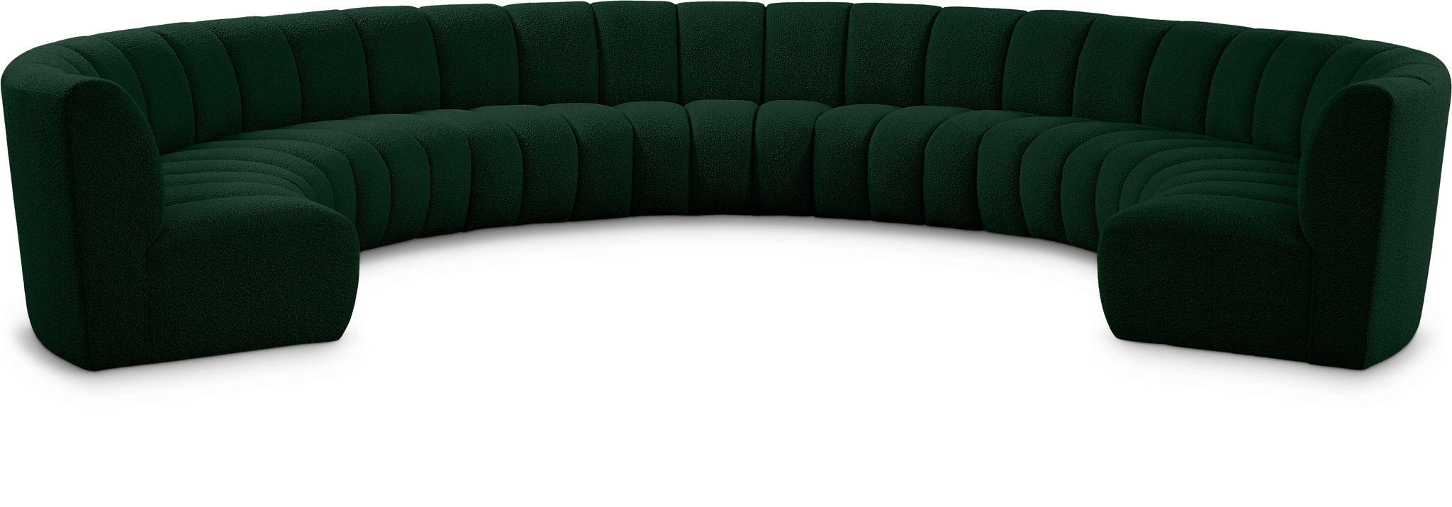 Infinity - 9 Piece Modular Sectional - Green - Urban Living Furniture (Los Angeles, CA)