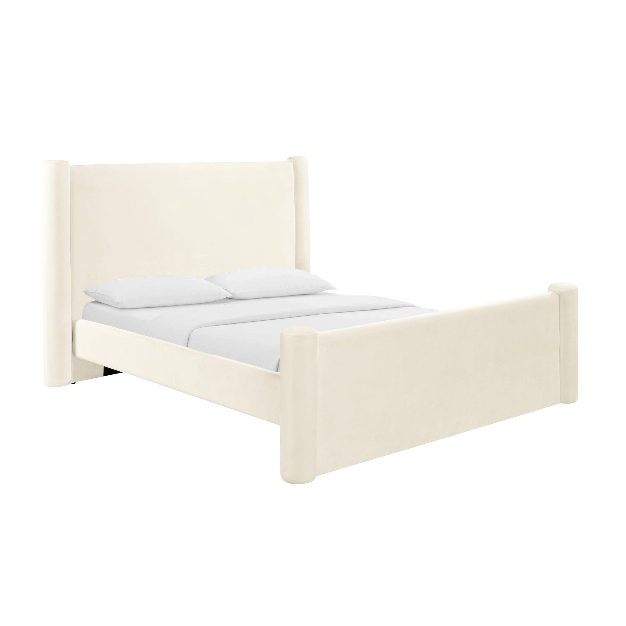 Athara - Velvet Bed - Urban Living Furniture (Los Angeles, CA)