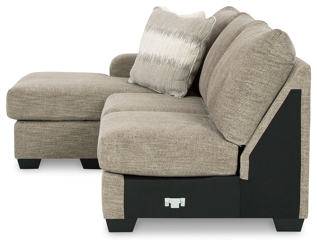Creswell - Stone - LAF Sofa Chaise - Urban Living Furniture (Los Angeles, CA)