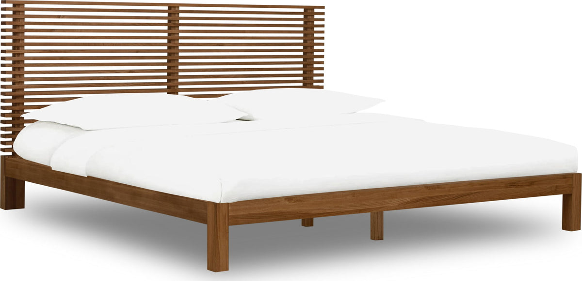 Tanner - Solid Ash Platform Bed