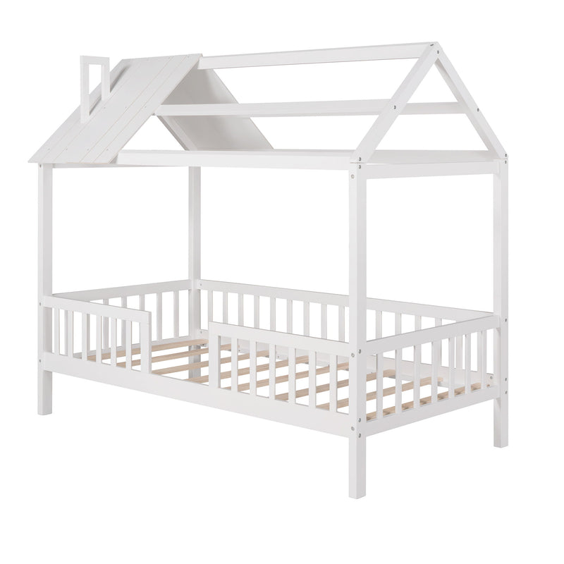 House Bed With Fence