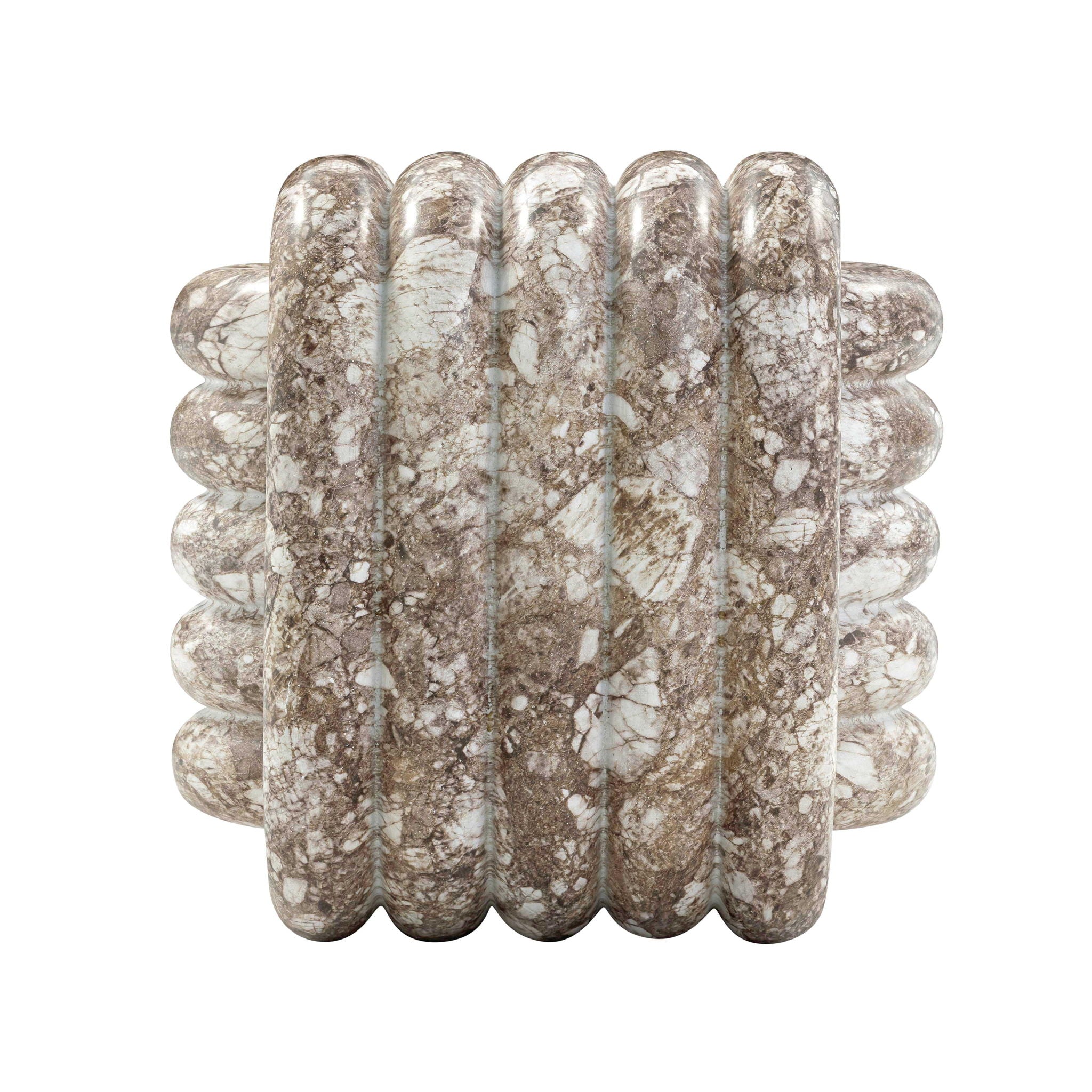 Love Knot - Faux Marble Indoor / Outdoor Accent Stool - Urban Living Furniture (Los Angeles, CA)