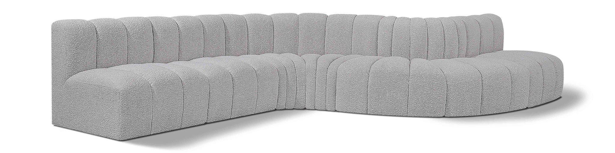 Arc - Boucle Fabric 7 Piece Modular Sofa - Urban Living Furniture (Los Angeles, CA)