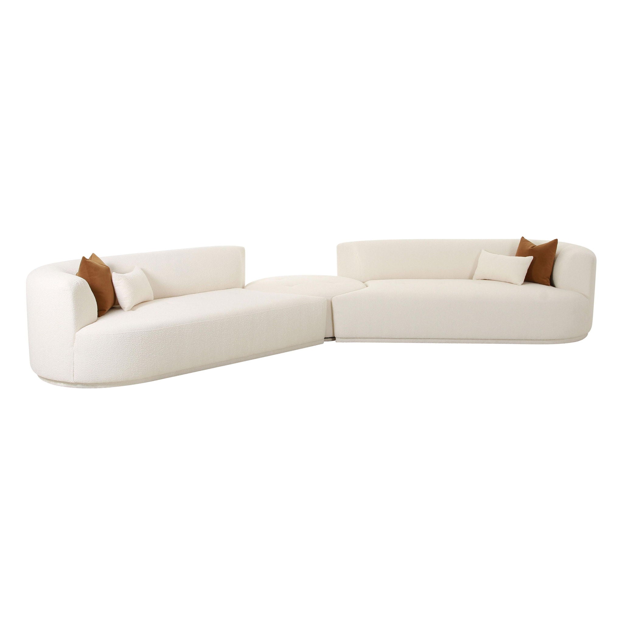 Fickle - Boucle Modular Sectional - Urban Living Furniture (Los Angeles, CA)