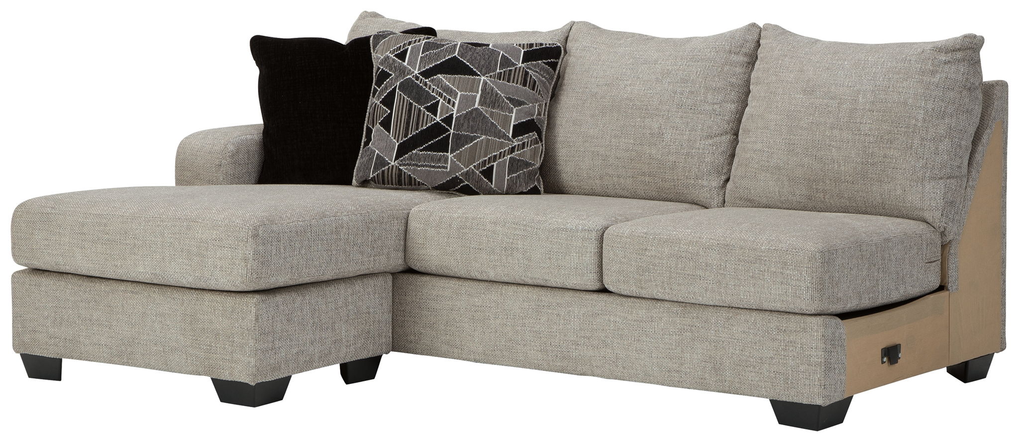 Megginson - Storm - LAF Sofa Chaise - Urban Living Furniture (Los Angeles, CA)