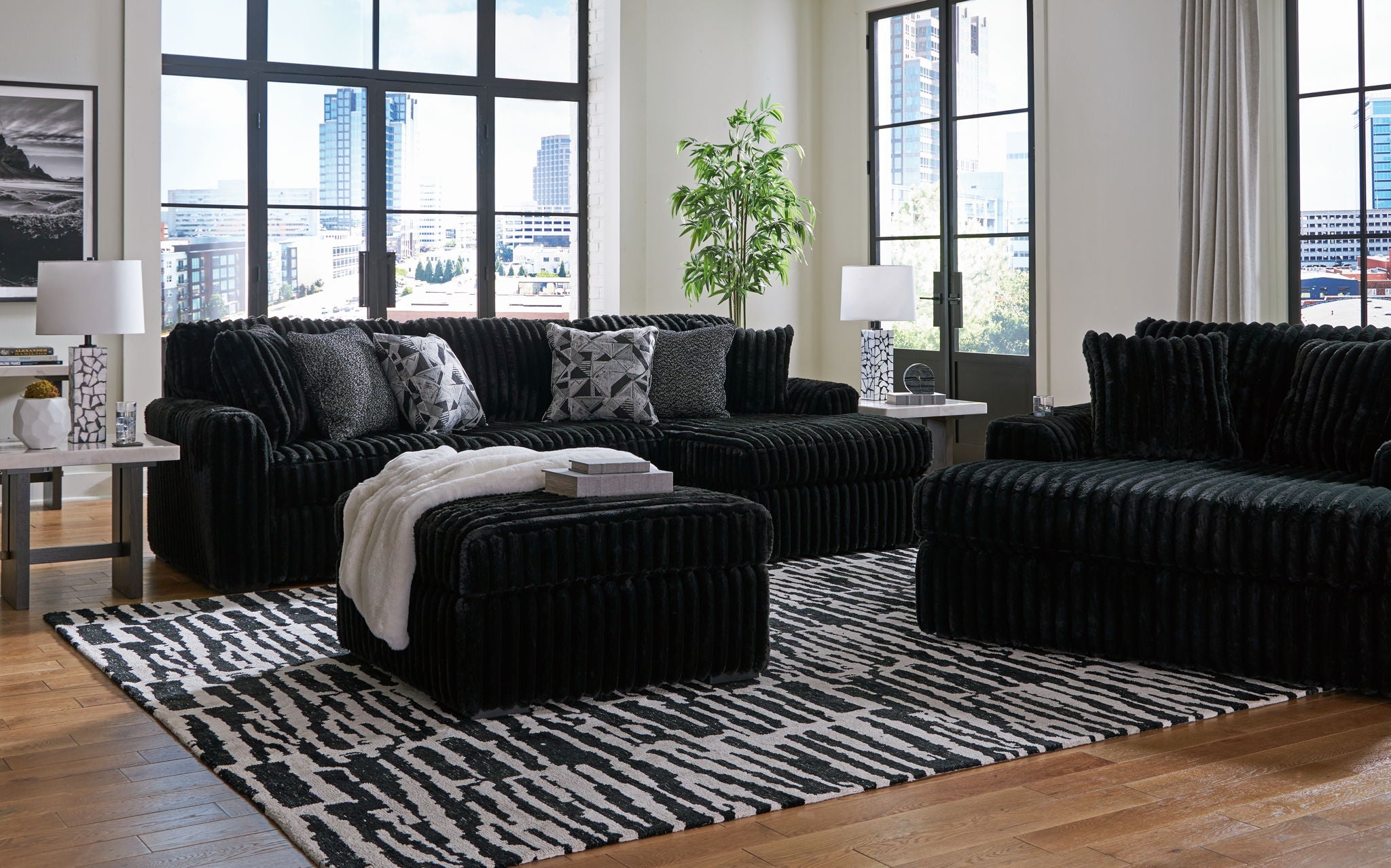 Midnight-Madness - Sectional Set - Urban Living Furniture (Los Angeles, CA)