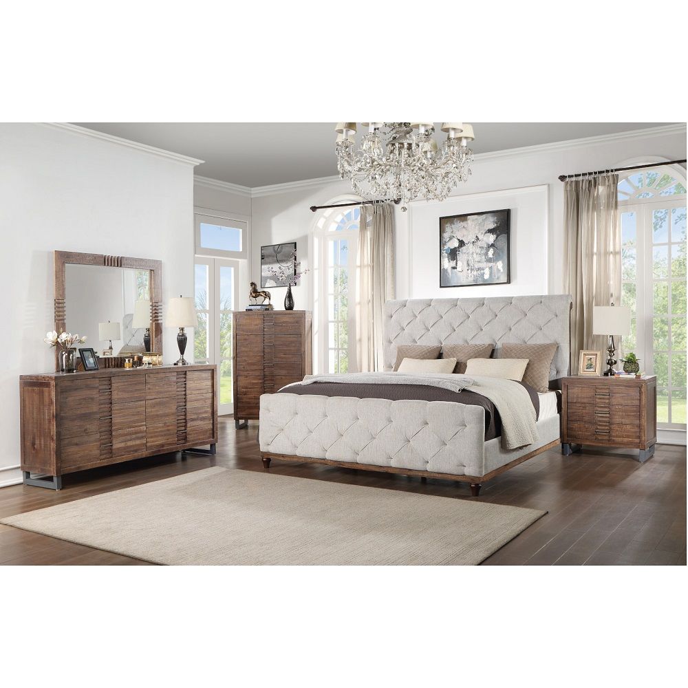 Andria - Mirror - Reclaimed Oak - Urban Living Furniture (Los Angeles, CA)