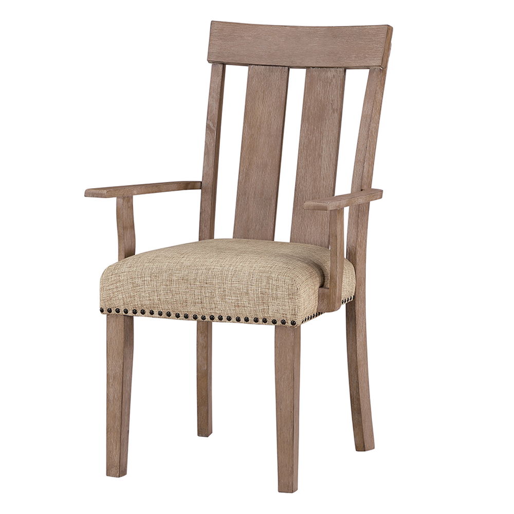 Nathaniel - Arm Chair (Set of 2) - Fabric & Maple - Urban Living Furniture (Los Angeles, CA)