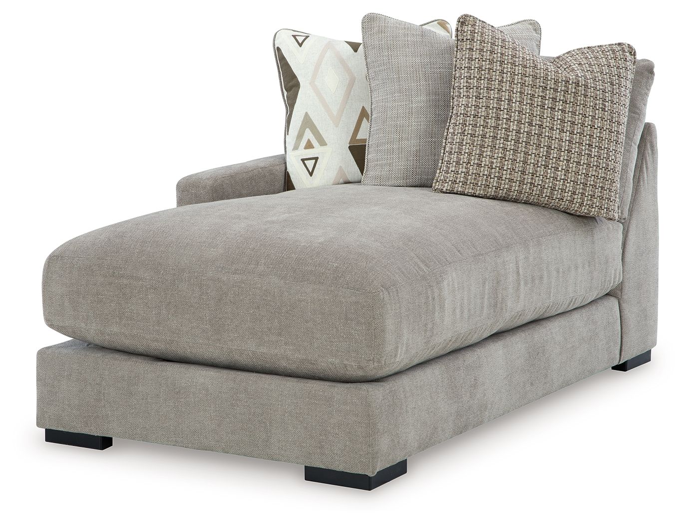 Aslan Court - Pebble - Laf Corner Chaise - Urban Living Furniture (Los Angeles, CA)