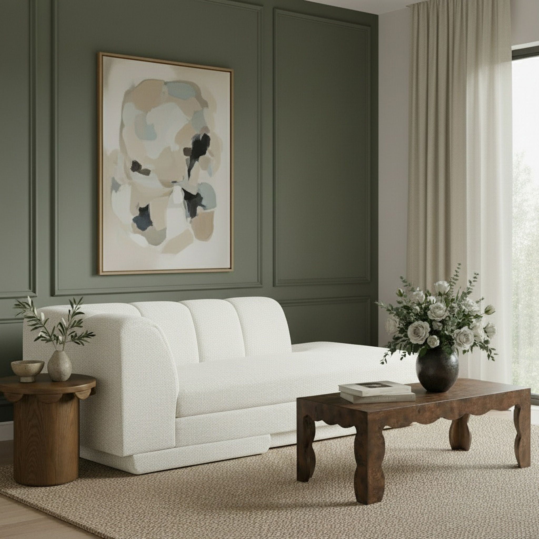 Modari - Fabric Upholstered Chaise - Urban Living Furniture (Los Angeles, CA)