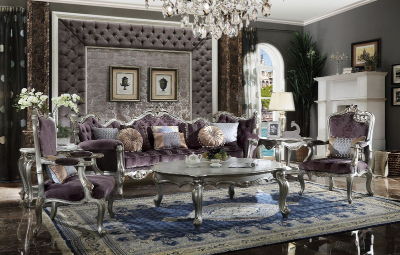 Picardy - Sofa - Velvet & Antique Platinum - Urban Living Furniture (Los Angeles, CA)