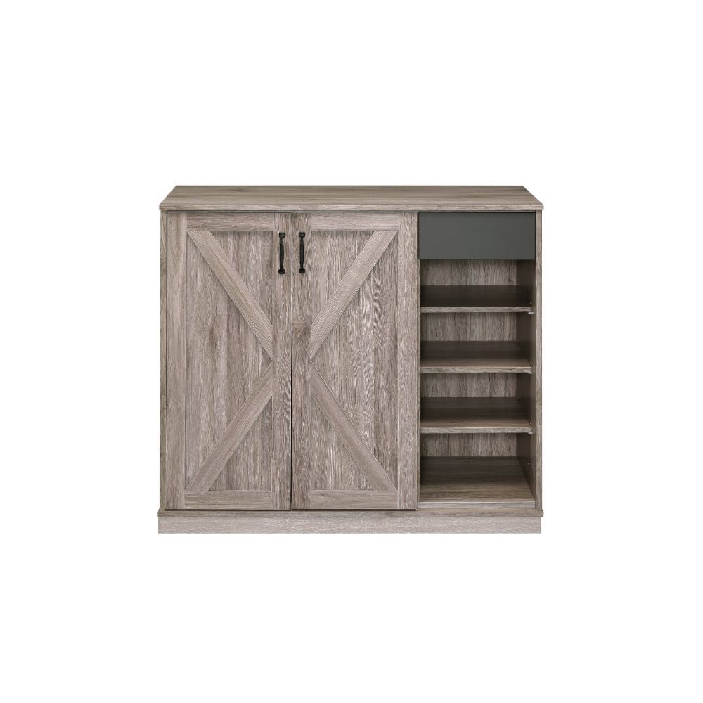 Toski - Cabinet - Rustic Gray Oak - Urban Living Furniture (Los Angeles, CA)