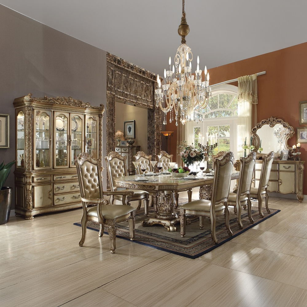 Vendome - Dining Table w/Double Pedestal - Urban Living Furniture (Los Angeles, CA)
