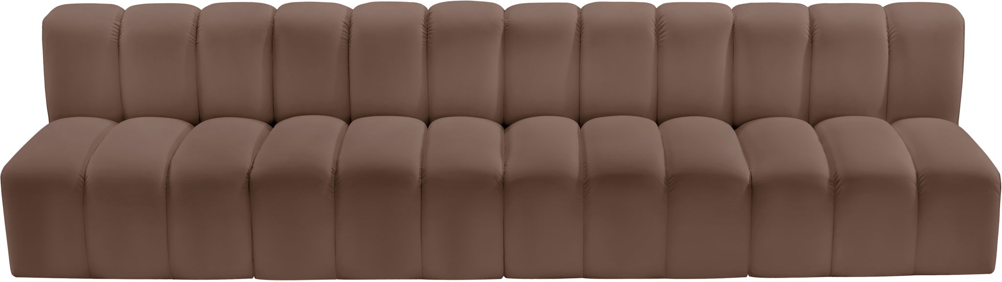 Arc - Faux Leather 4 Seats Modular Sofa - Urban Living Furniture (Los Angeles, CA)