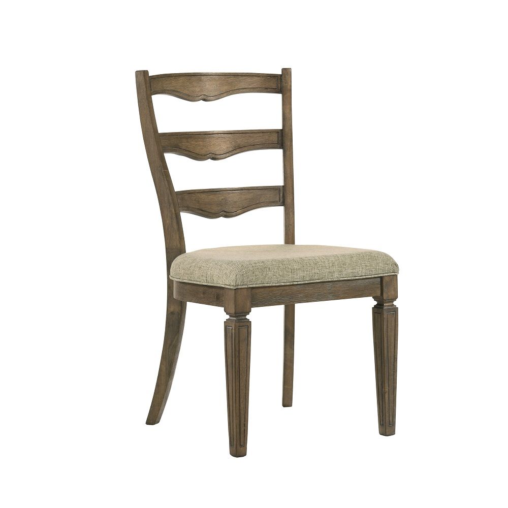 Parfield - Side Chair (Set of 2) - Fabric & Weathered Oak - Urban Living Furniture (Los Angeles, CA)