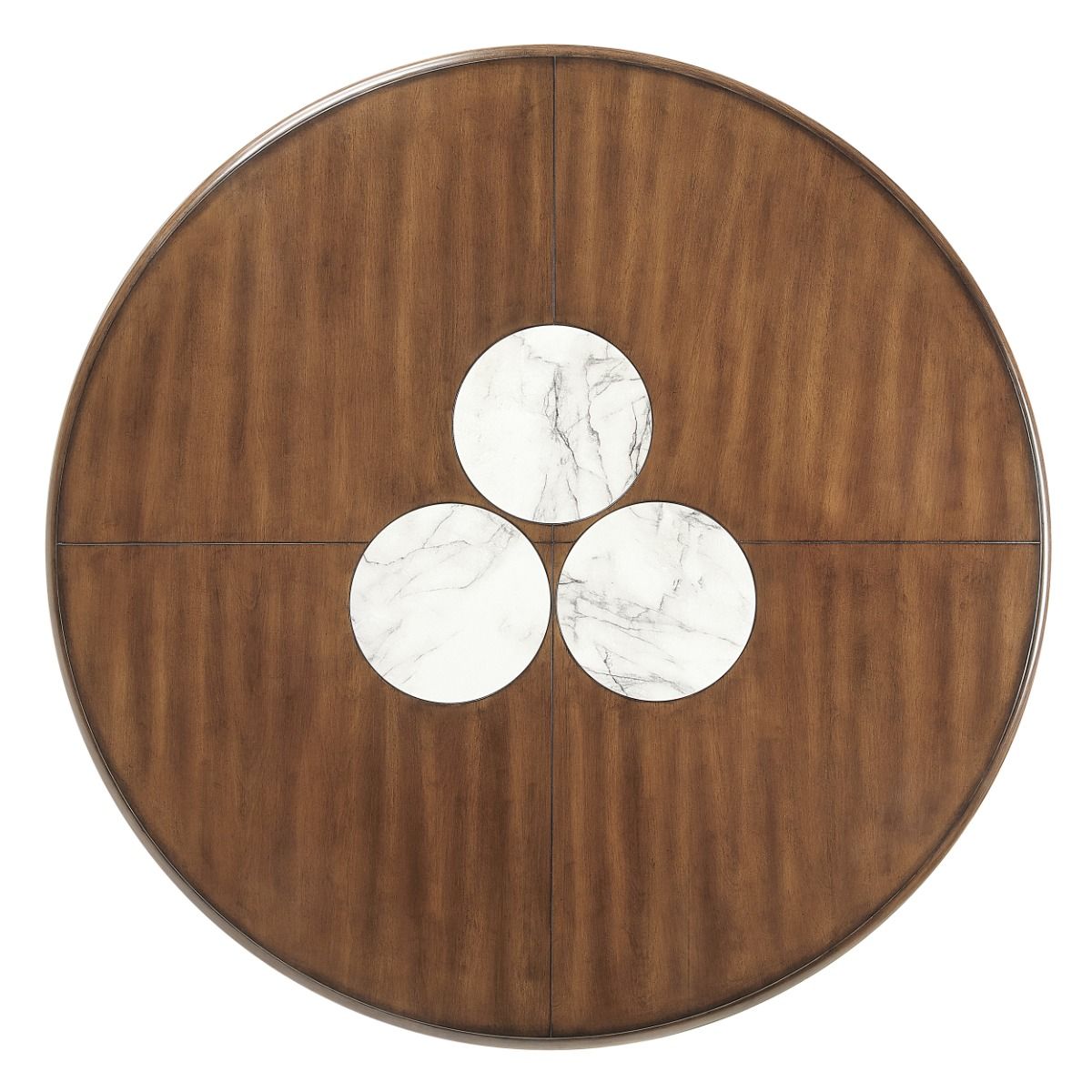 Harvey - Round Dining Table - Brown - Urban Living Furniture (Los Angeles, CA)