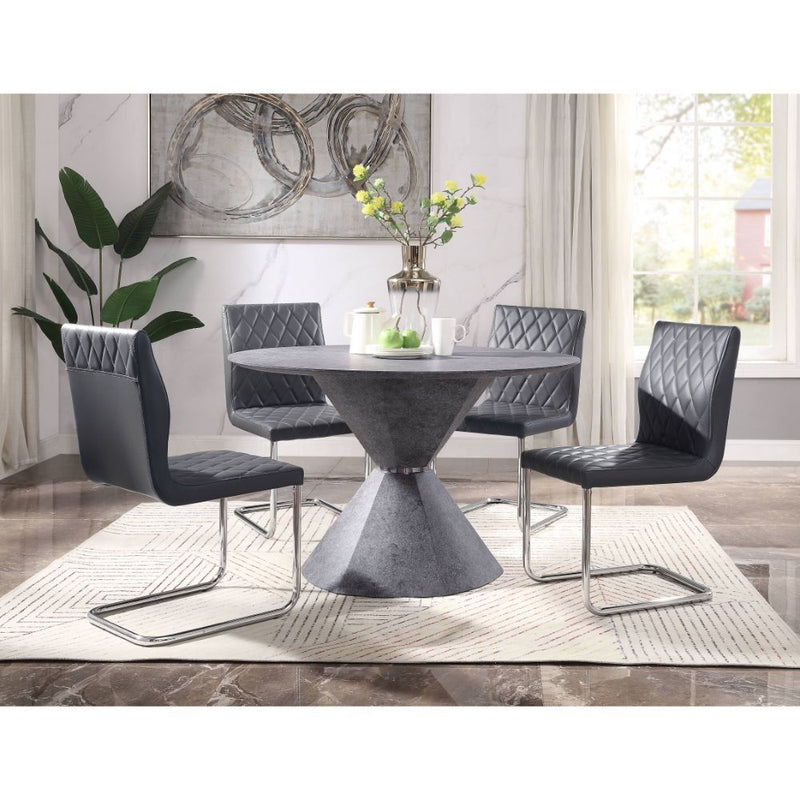 Ansonia - Dining Table - Faux Concrete - Urban Living Furniture (Los Angeles, CA)