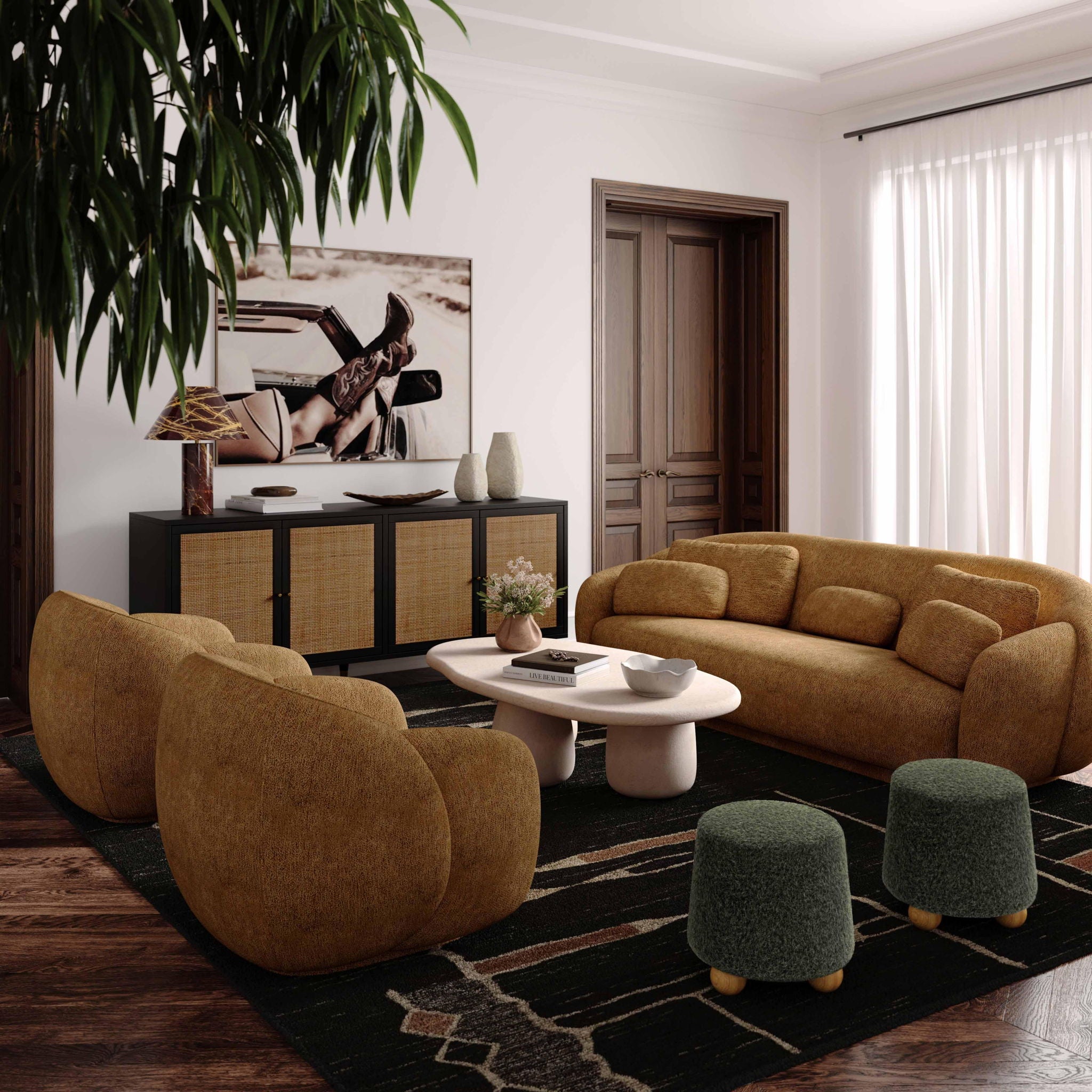 Jaine - Ottoman - Urban Living Furniture (Los Angeles, CA)