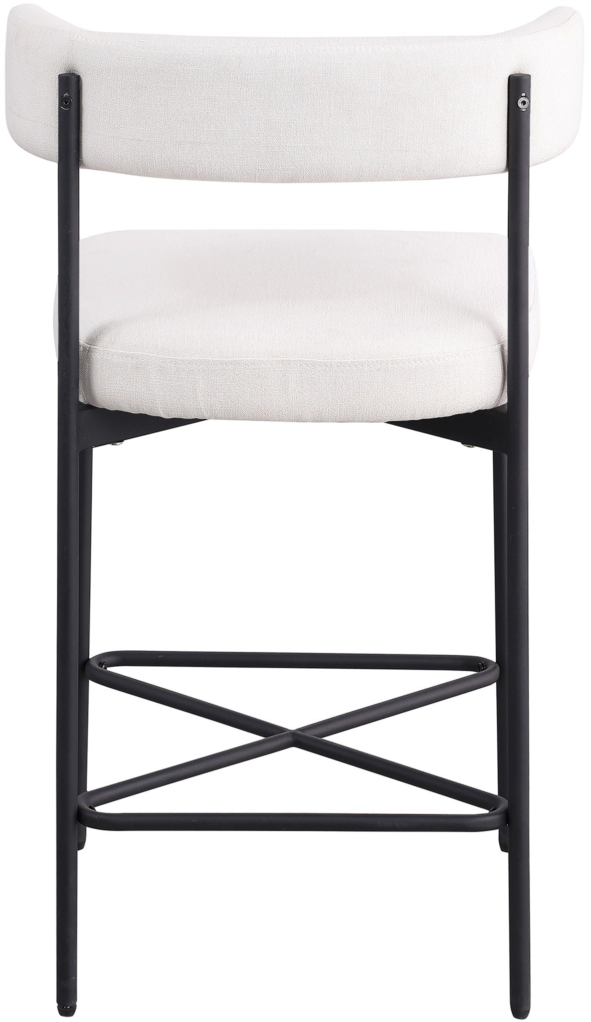 Rivage - Durable Stool With Black Frame (Set of 2) - Urban Living Furniture (Los Angeles, CA)