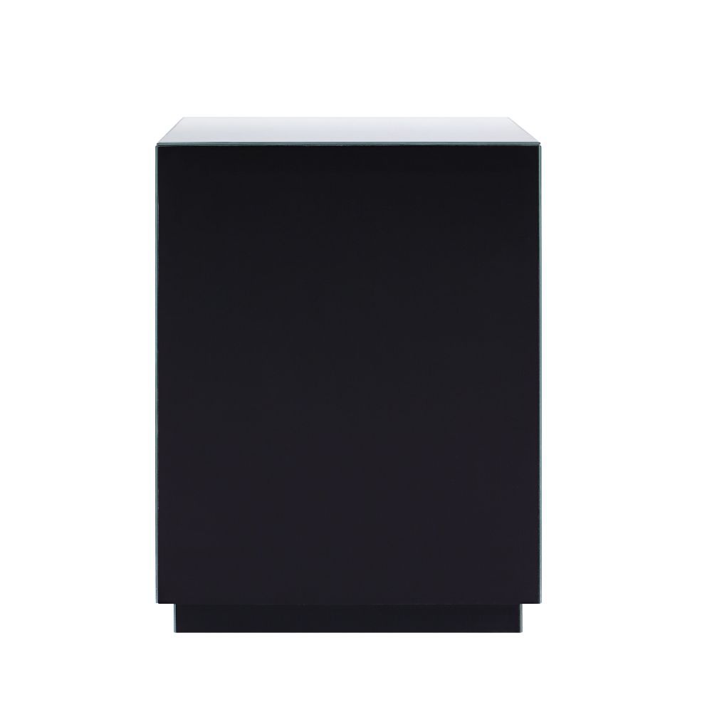 Noralie - 26" Accent Table - Mirrored, Faux Diamonds - Urban Living Furniture (Los Angeles, CA)