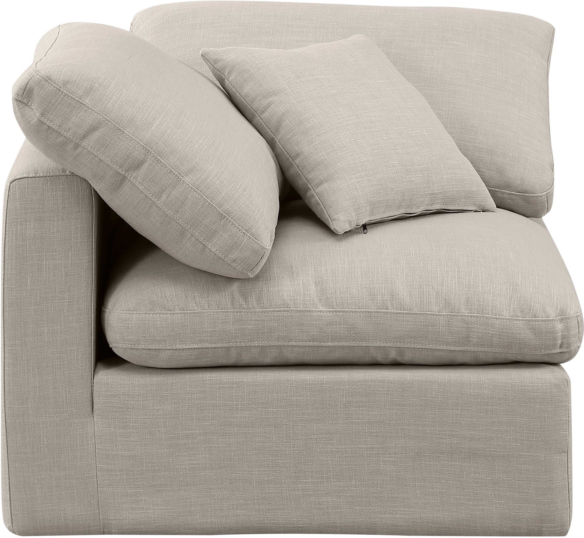 Indulge - Linen Corner Chair - Urban Living Furniture (Los Angeles, CA)