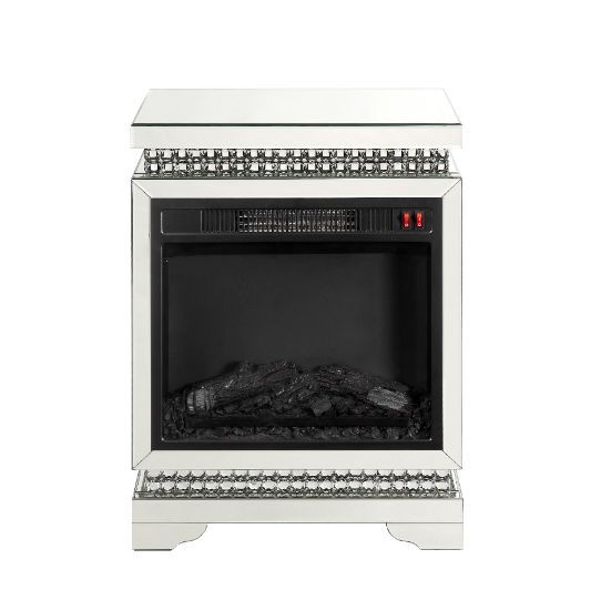 Lotus - Fireplace - Mirrored & Faux Diamonds - Urban Living Furniture (Los Angeles, CA)