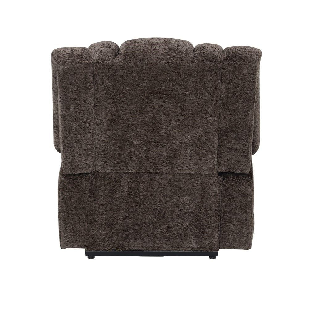 Pacay - Power Recliner With Lift & Heating & Massage - Brown Chenille - Urban Living Furniture (Los Angeles, CA)