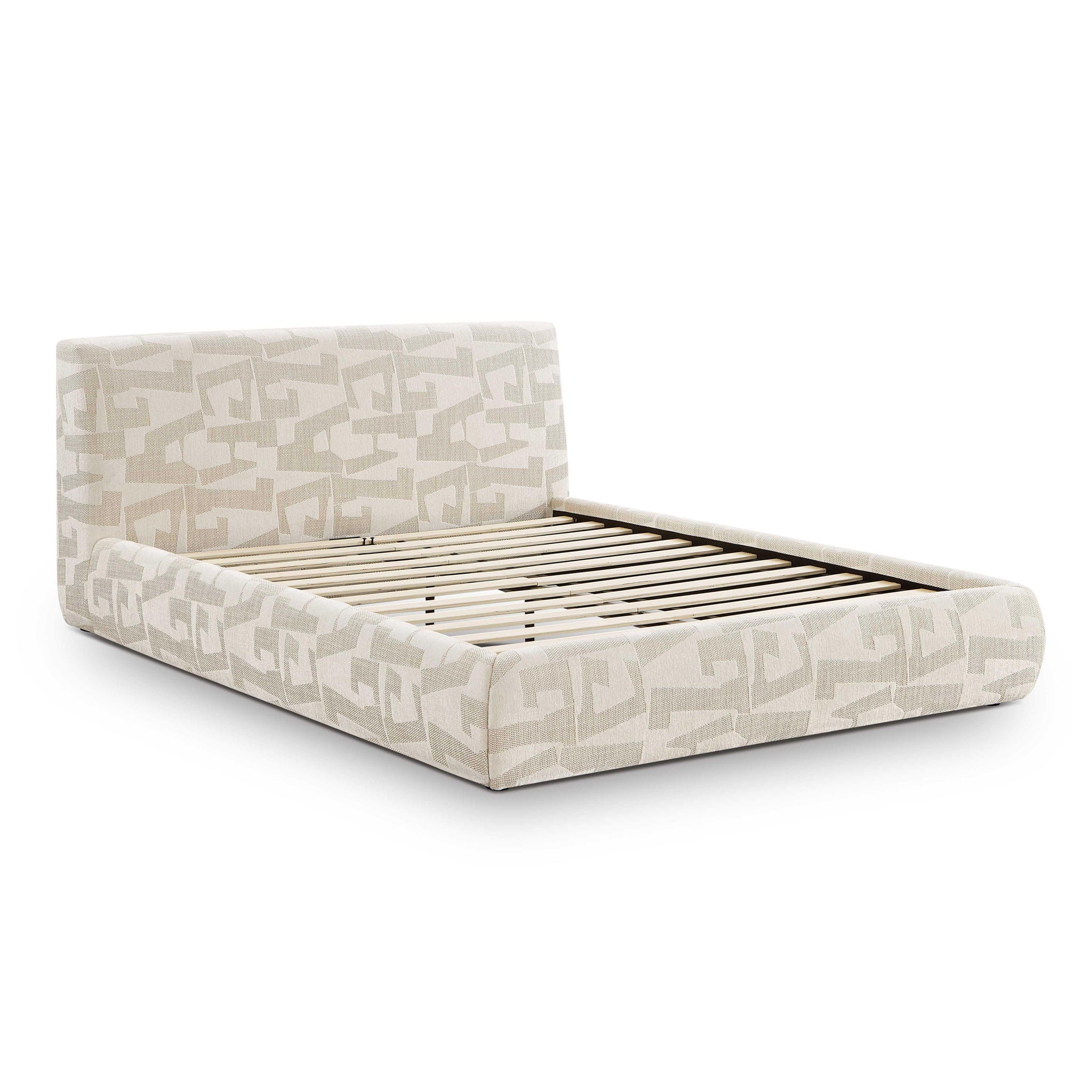 Isla - Jacquard Pattern King Bed - Urban Living Furniture (Los Angeles, CA)