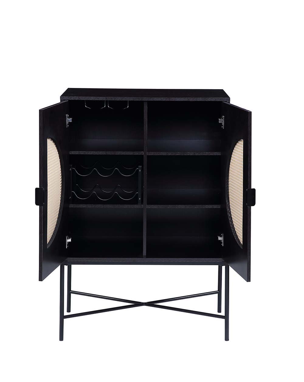Colson - Wine Cabinet - Black Finish - Urban Living Furniture (Los Angeles, CA)