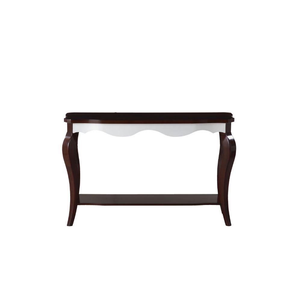 Mathias - Accent Table - Walnut & White - Urban Living Furniture (Los Angeles, CA)