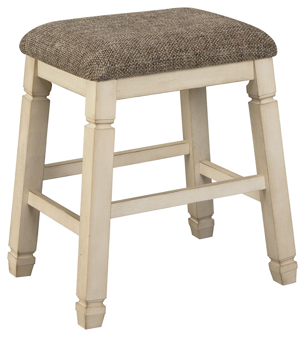 Bolanburg - Beige - Upholstered Stool (Set of 2) - Urban Living Furniture (Los Angeles, CA)